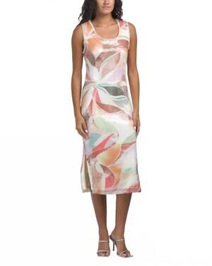 NEW CIEBON louella abstract maxi dress